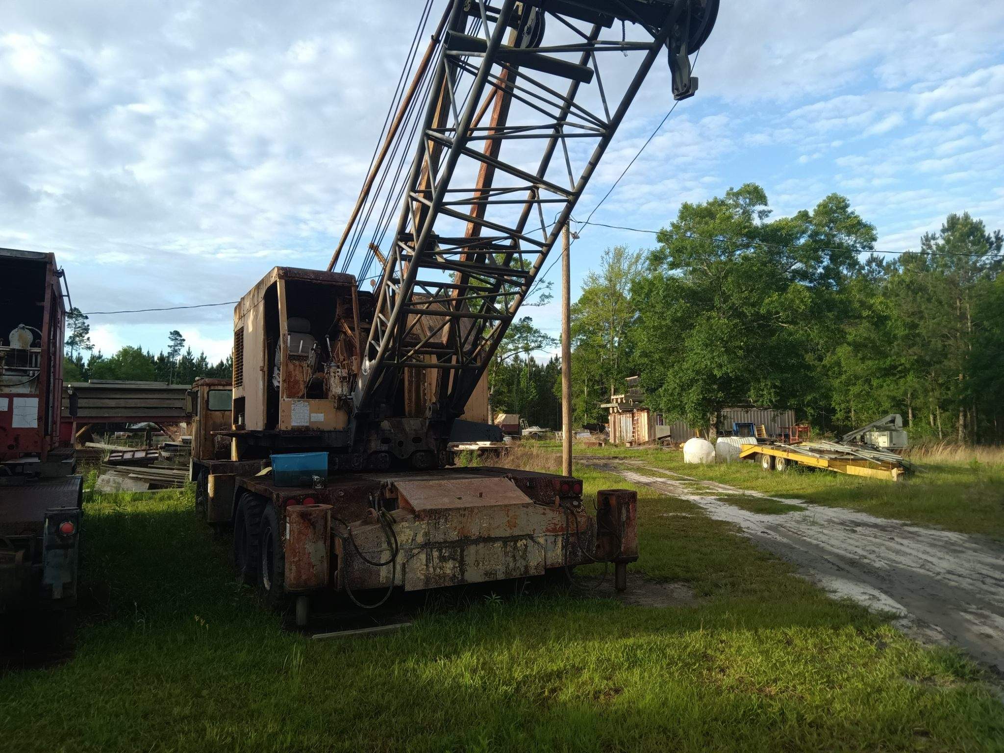 Used Bucyrus Erie 60T Crane